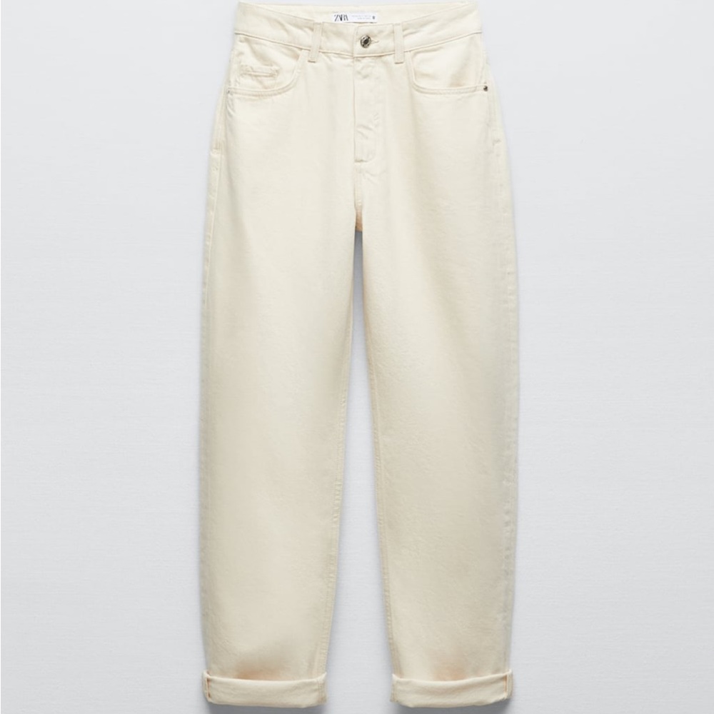 High Rise Straight Jeans